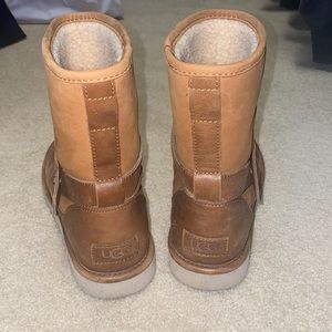Brown Leather Ugg Boots